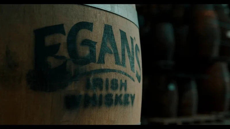 Egan's Irish Whiskey barrel